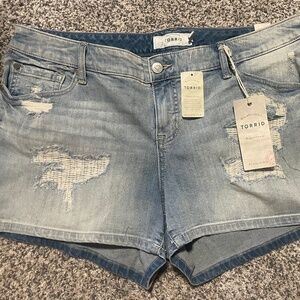 Torrid Jean Shorts